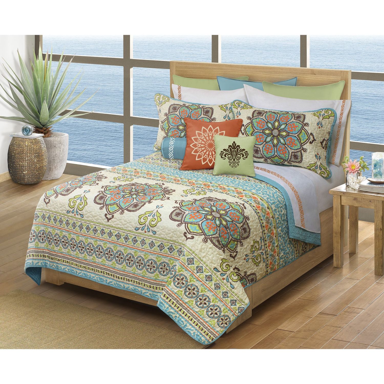 Majorca Ensemble de courtepointe 3 mcx Majorca Ensemble de courtepointe 3 mcx, Size: Simple