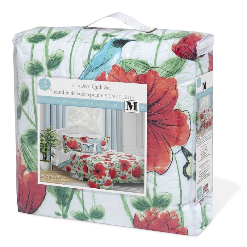 Botanix 3-Piece Quilt Set