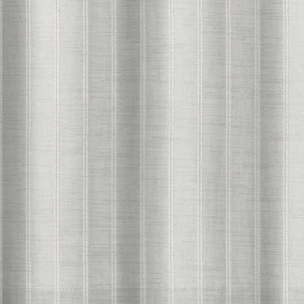 Ensemble de 2 Rideaux à œillets semi-transparent  - Venice, Color: Blanc