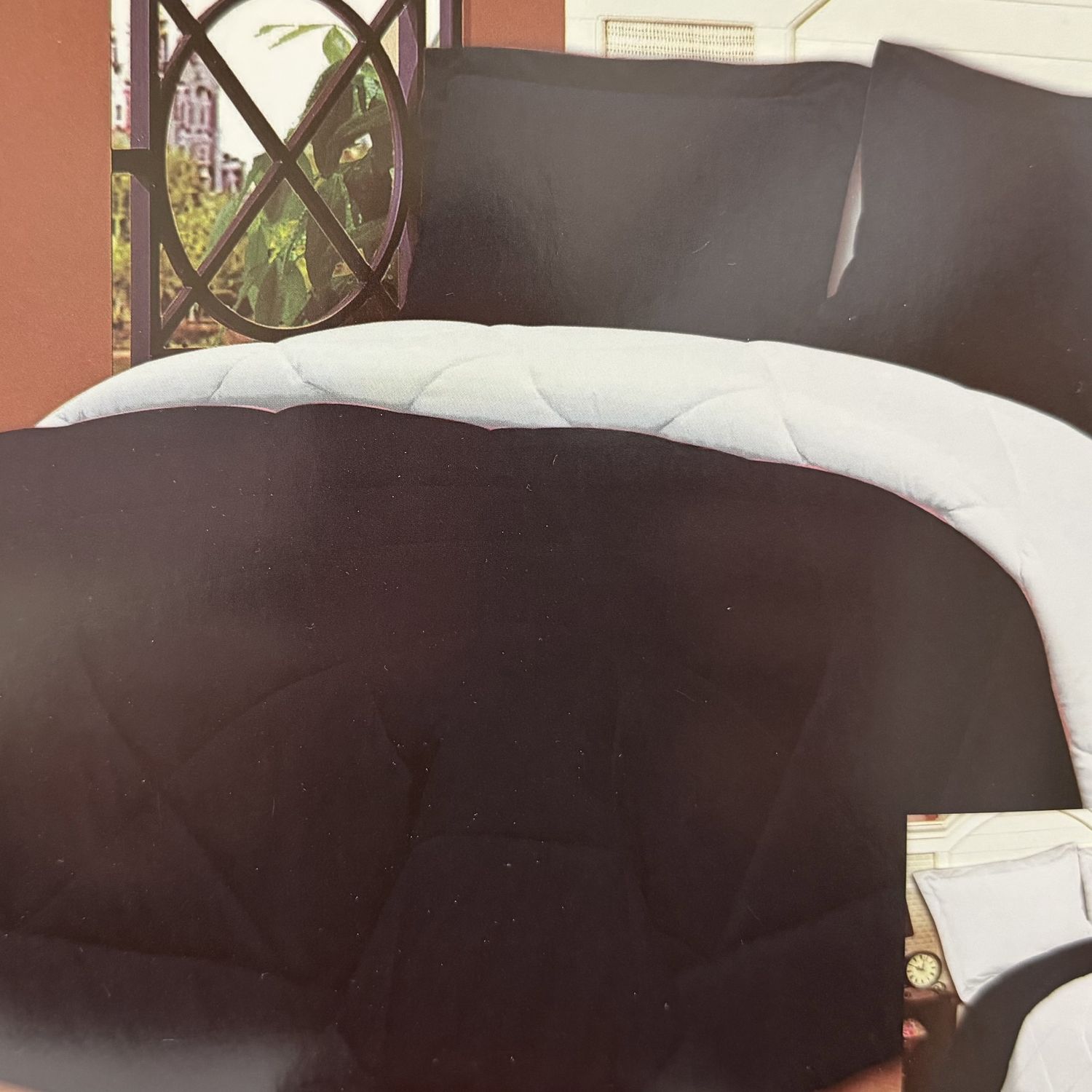 Ensemble Douillette Réversible 3 mcx - Noir/Argent