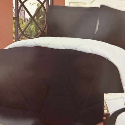 Ensemble Douillette Réversible 3 mcx - Noir/Argent