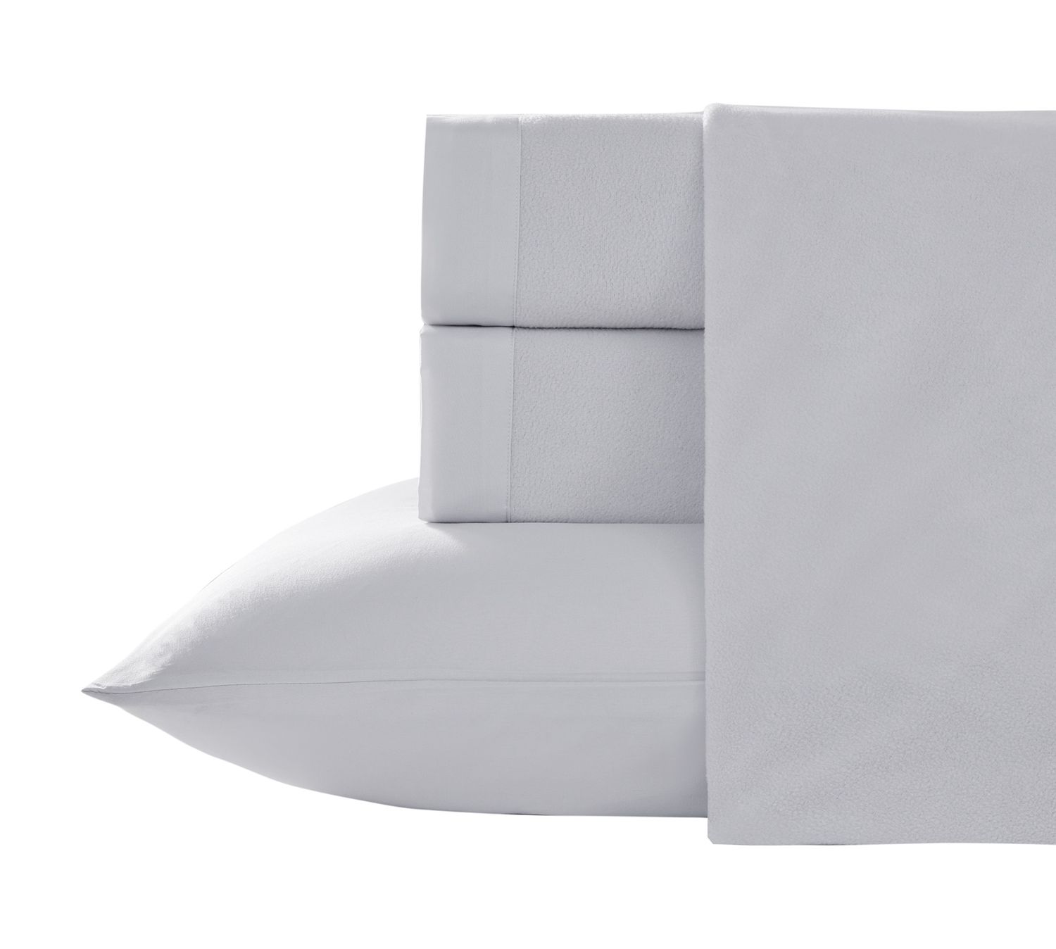 Prestige Drap Santé Ensemble de draps - Gris Glacier, Size: Simple