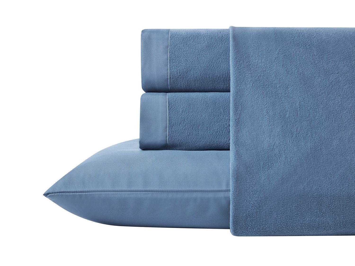 Prestige Drap Santé Ensemble de draps - Bleu, Size: Double