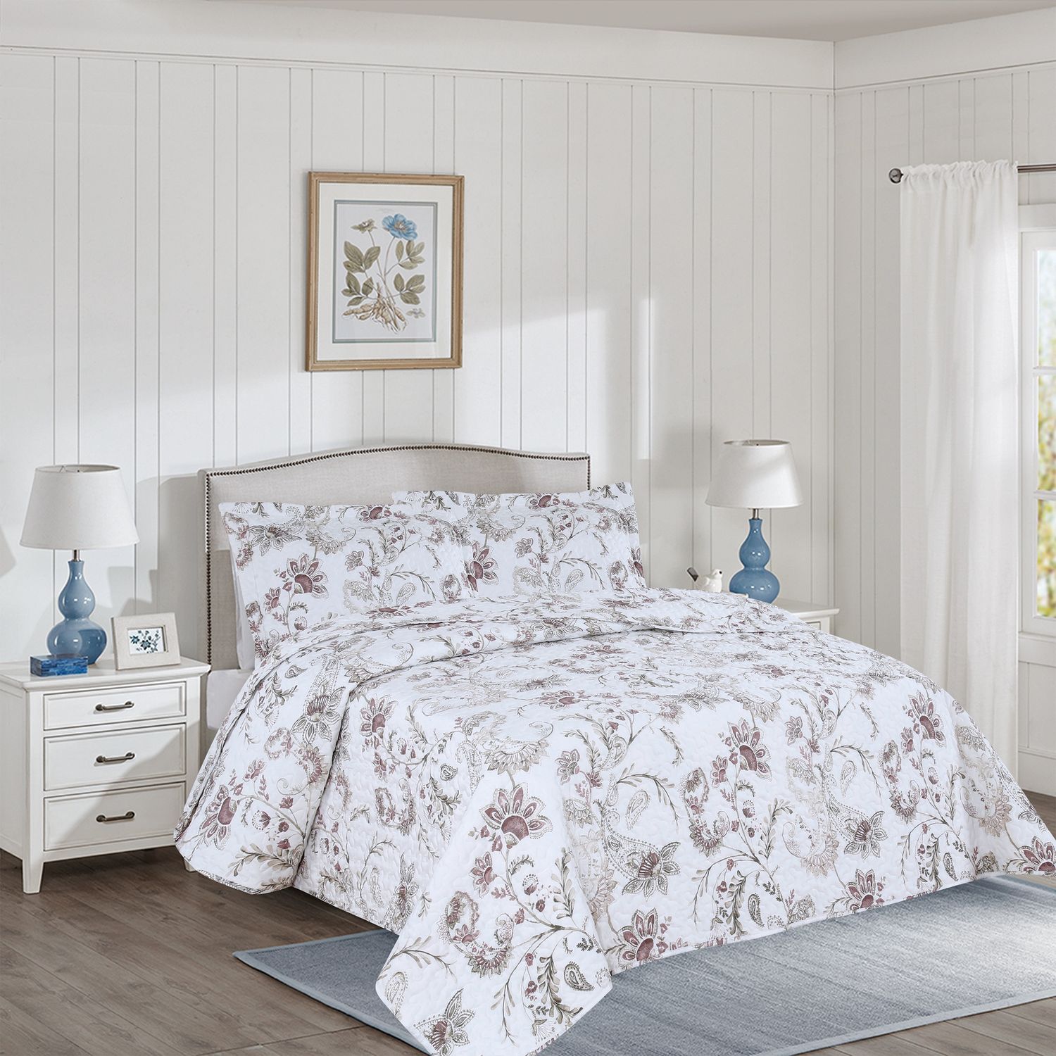 2 or 3-Piece Quilt Set - Sandrine