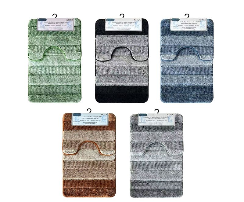 Nova Tapis De Bain en Chenille 2 mcx