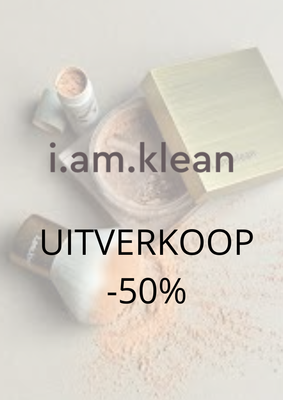 UITVERKOOP  I am klean