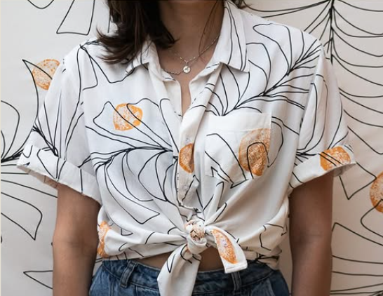Camisa Florescer - Manga curta - Use Botz x Belca