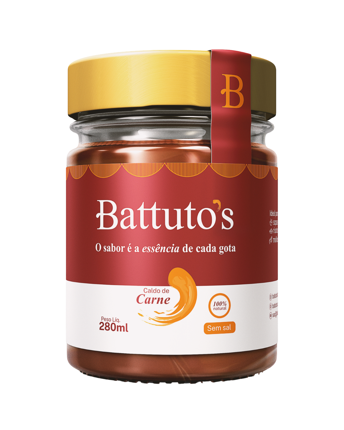 Caldo de Carne Battuto's 280ml