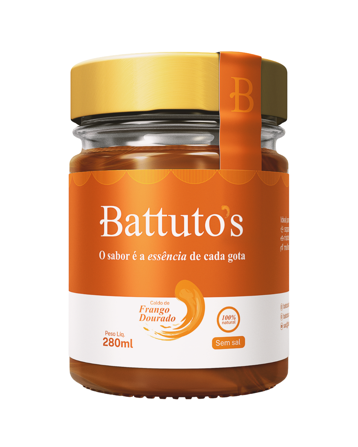 Caldo de Frango Dourado Battuto's 280ml