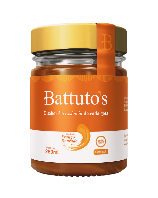 Caldo de Frango Dourado Battuto's 280ml