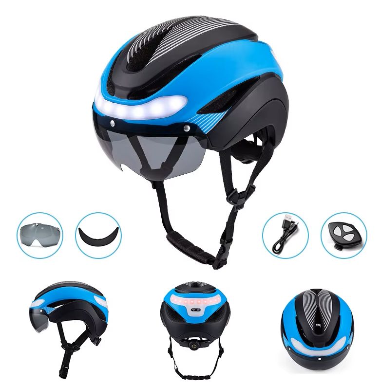 Helmet, LED Turn Signal