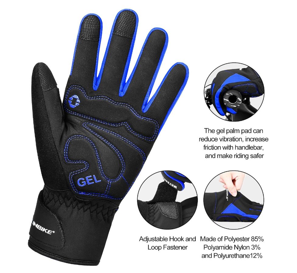 Gloves, Style: Thermal, Gel
