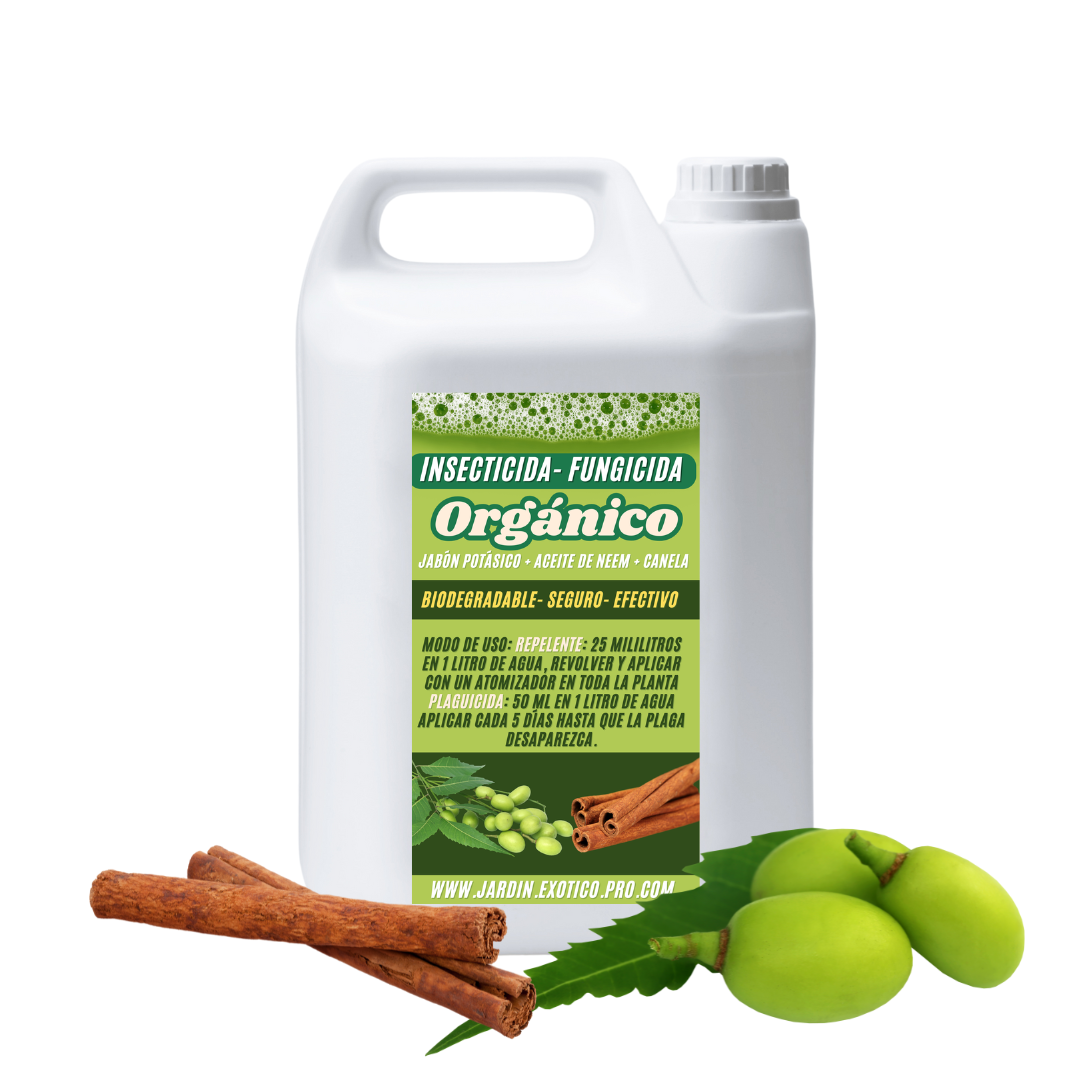 Insecticida-fungicida orgánico Concentrado