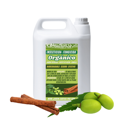 Insecticida-fungicida orgánico Concentrado