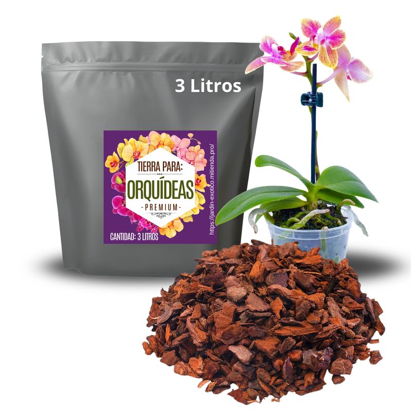 Tierra para Orquídeas