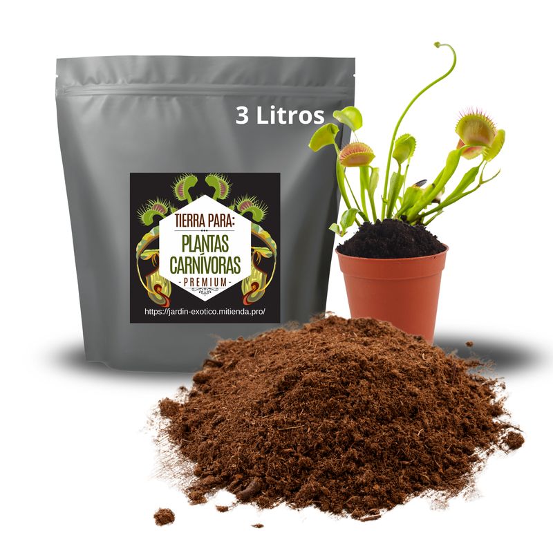 Tierra para Plantas Carnívoras