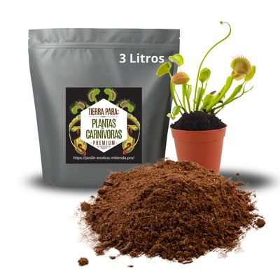 Tierra para Plantas Carnívoras