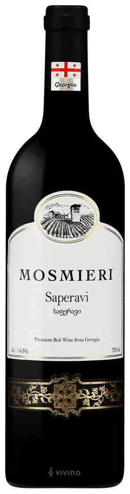 VINO ROSSO GEORGIANO SAPERAVI QVEVRI-CANTINA MOSMIERI