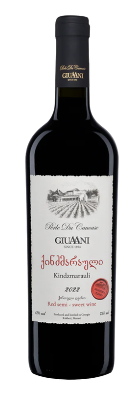 VINO ROSSO GEORGIANO KINDZMARAULI-CANTINA GIUAANI