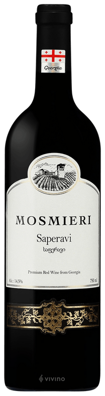 VINO ROSSO GEORGIANO SAPERAVI QVEVRI-CANTINA MOSMIERI