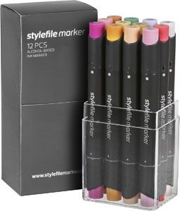 Stylefile Marker 12 Set - Multi Sets