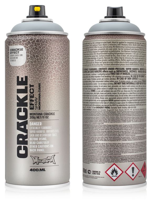 Montana Crackle Effect Spray Paint 400ml