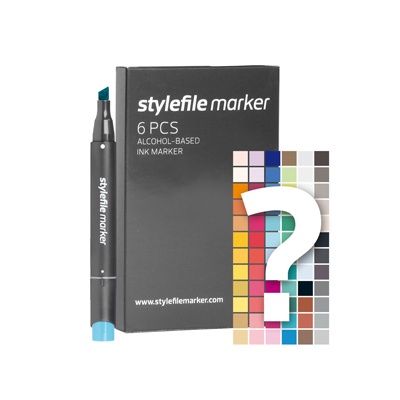 Stylefile Marker 6 Piece Tryout Set