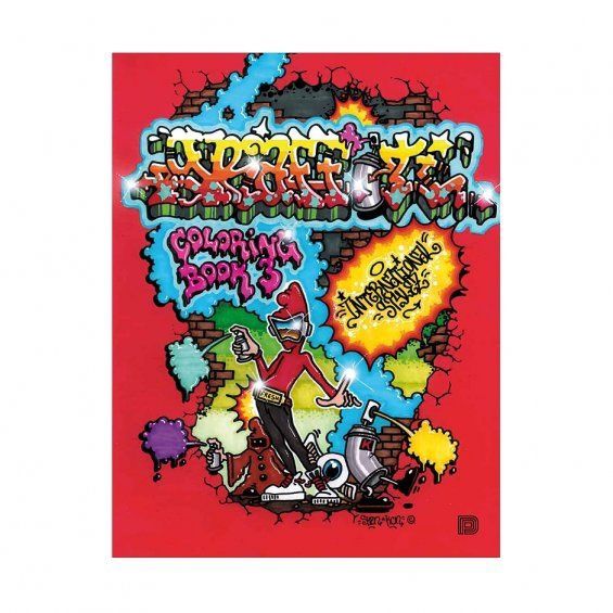 Graffiti Coloring Book 3 - International Styles