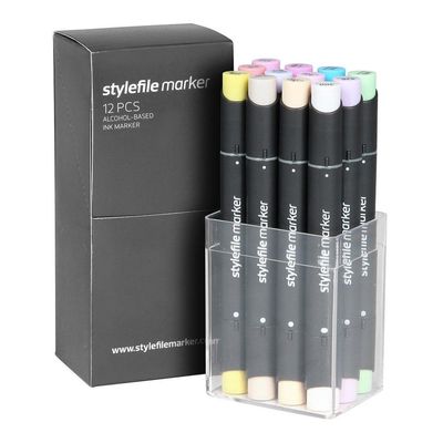 Stylefile Marker 12 Pastel Set