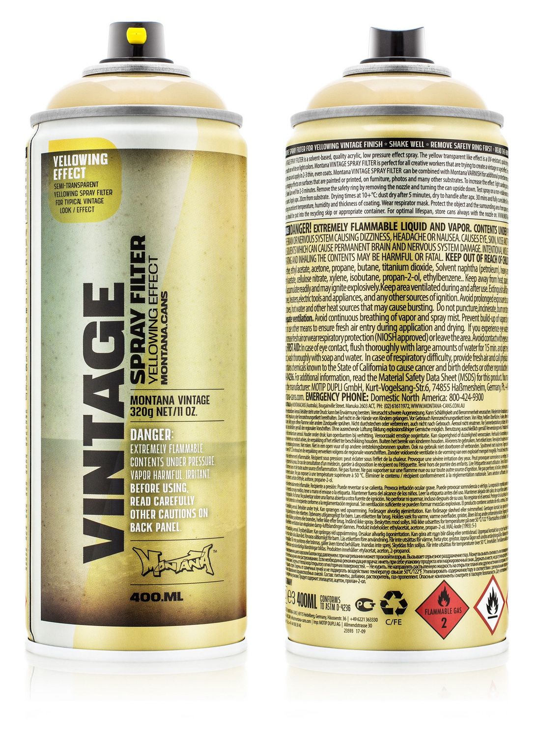 Montana Vintage Spray Filter 400ml
