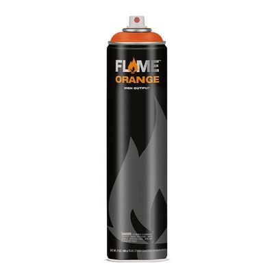 Flame Orange Spray Paint 600ml