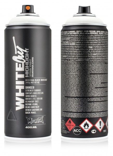 Montana WhiteOut Spray Paint 400ml