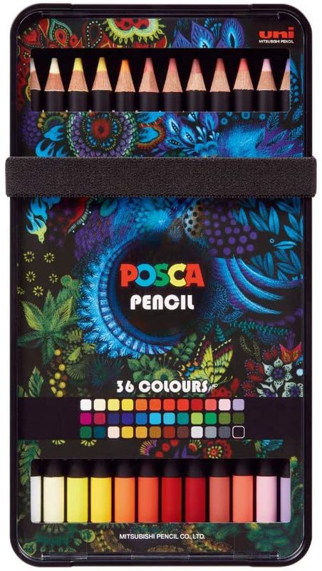 Uni Posca Pencil - Set of 36