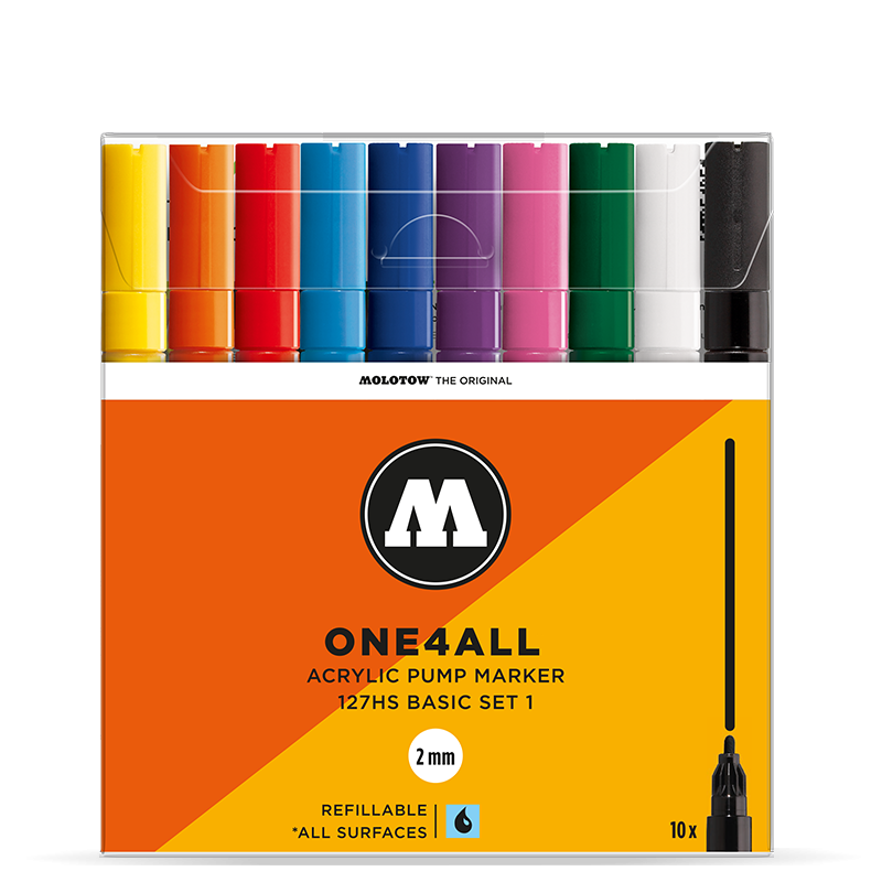 Molotow One4All 127HS Basic Set 1 (10-pack)