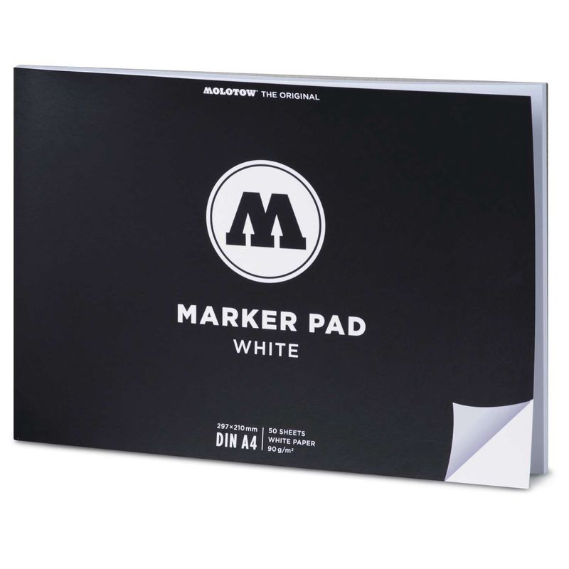 Molotow Marker Pad White A4 landscape