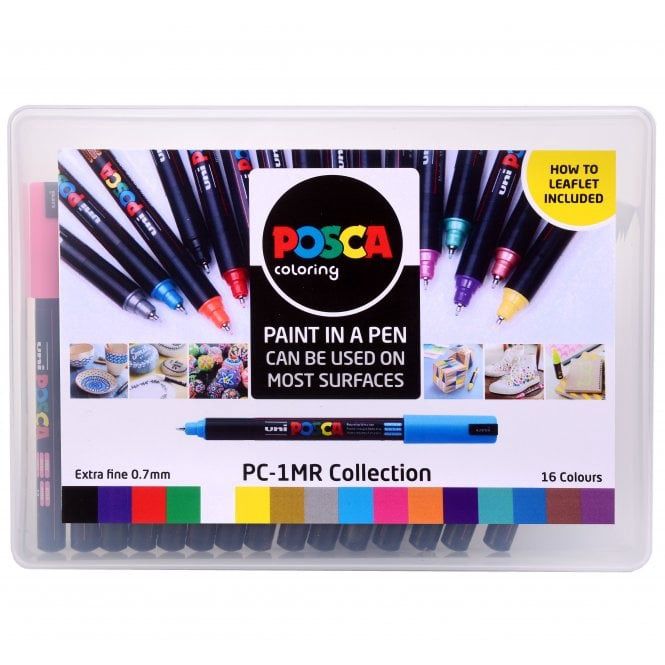 Uni Posca PC-1MR Collection (16 Colours)