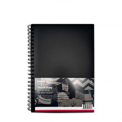 Ironlak Visual Diary - Artists' Sketchbook A4