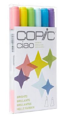 Copic Ciao Markers - Brights Set