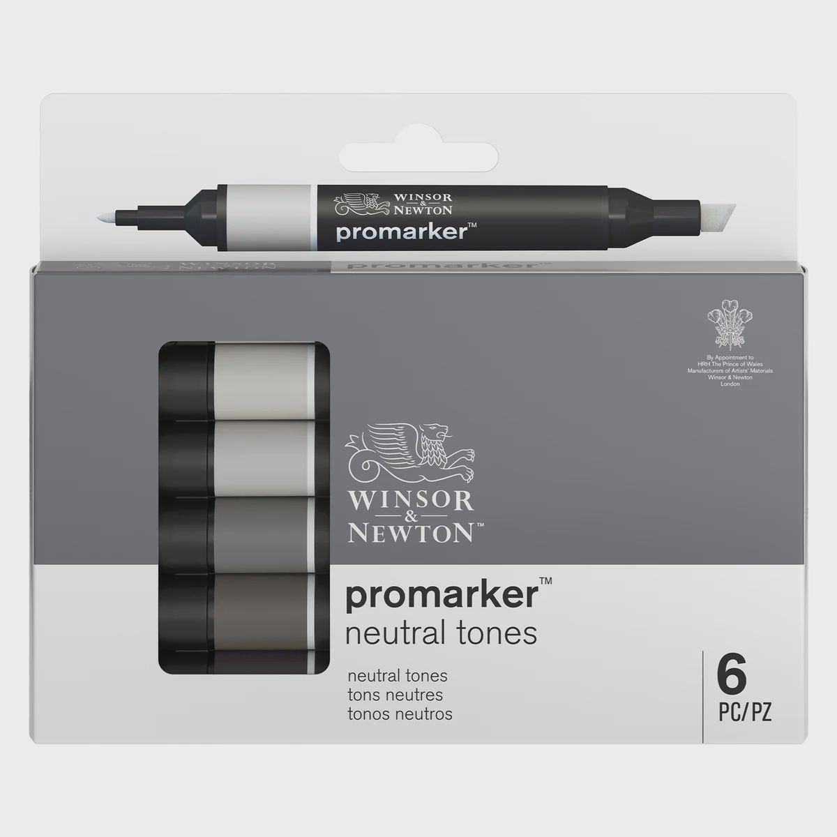 Winsor &amp; Newton Promarker - Neutral Tones Set