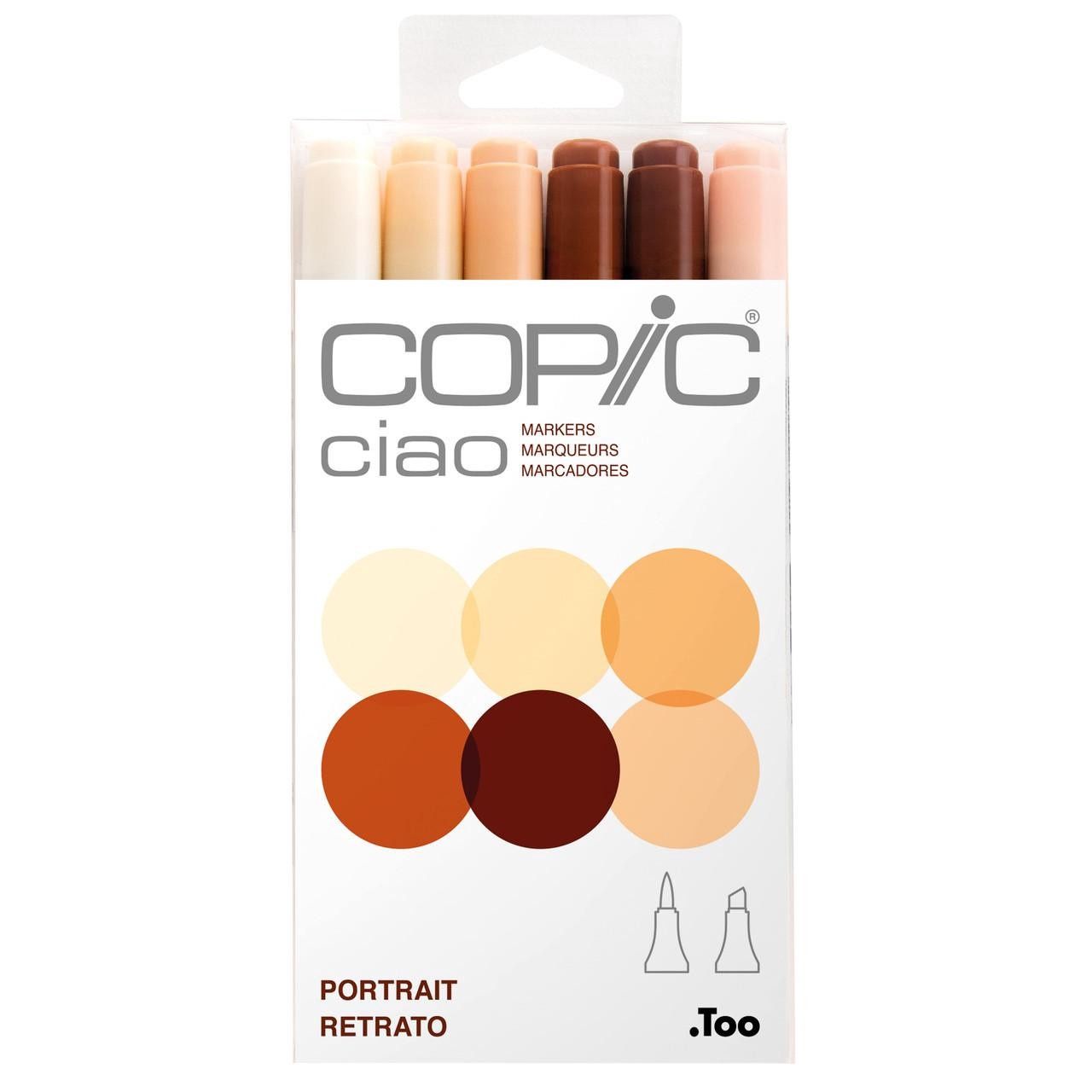 Copic Ciao Markers - Portrait Set