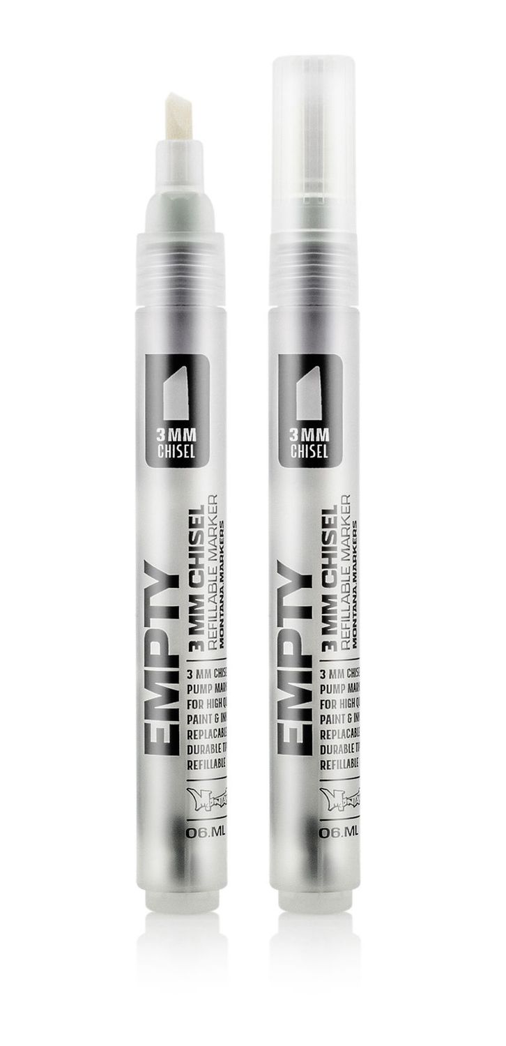 Montana Empty Marker 3mm Chisel