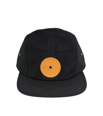 Mr. Serious Orange Medium Fat 5-Panel Cap