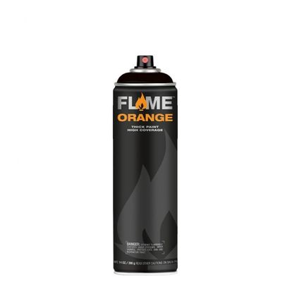 Flame Orange 500ml Thick Black