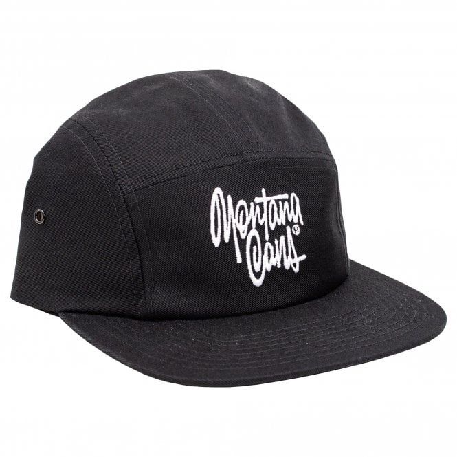 Montana Cans 5-Panel Cap Shapiro Tag Black