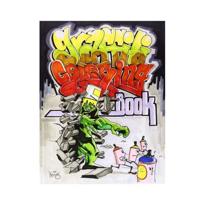 Graffiti Coloring Book