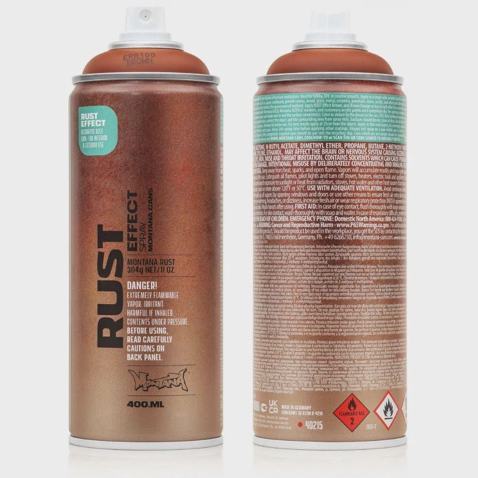 Montana Rust Effect Spray Paint 400ml