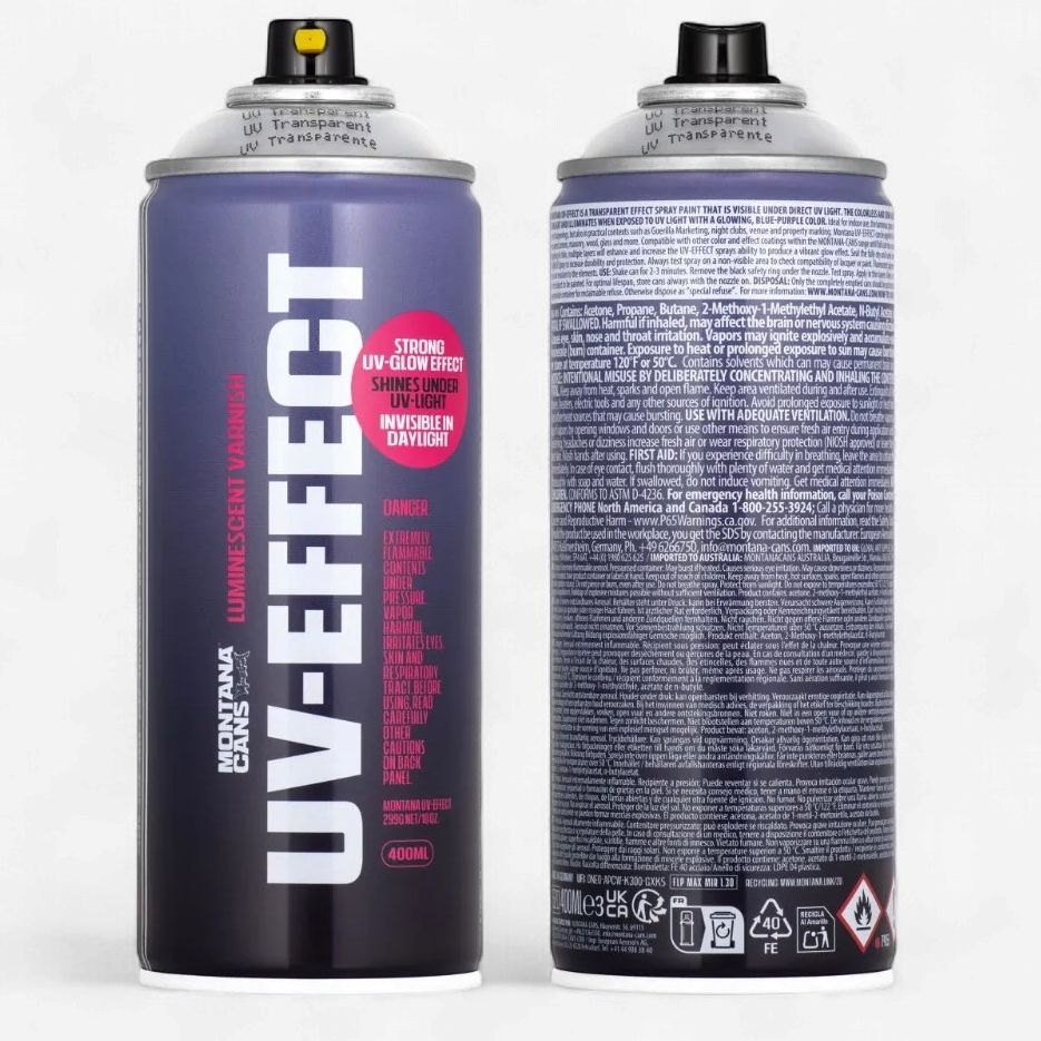 Montana UV-Effect Transparent 400ml