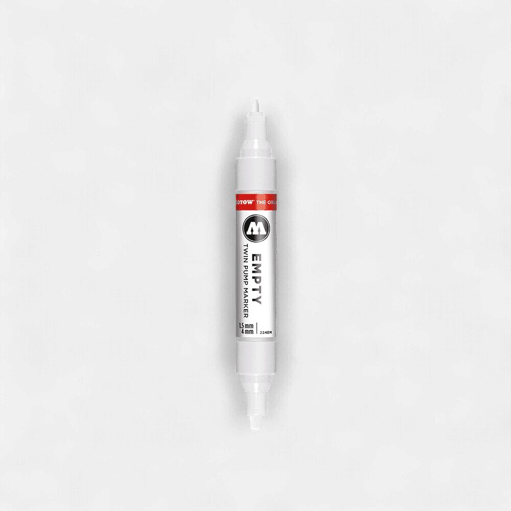 Molotow 224EM Empty Twin Pump Marker