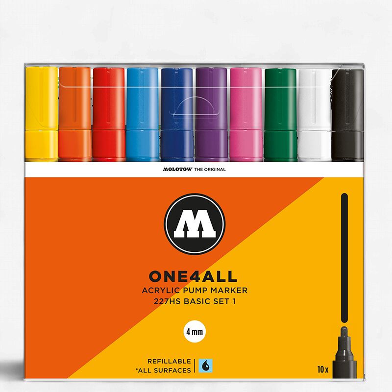 Molotow One4All 227HS Basic Set 1 (10-pack)