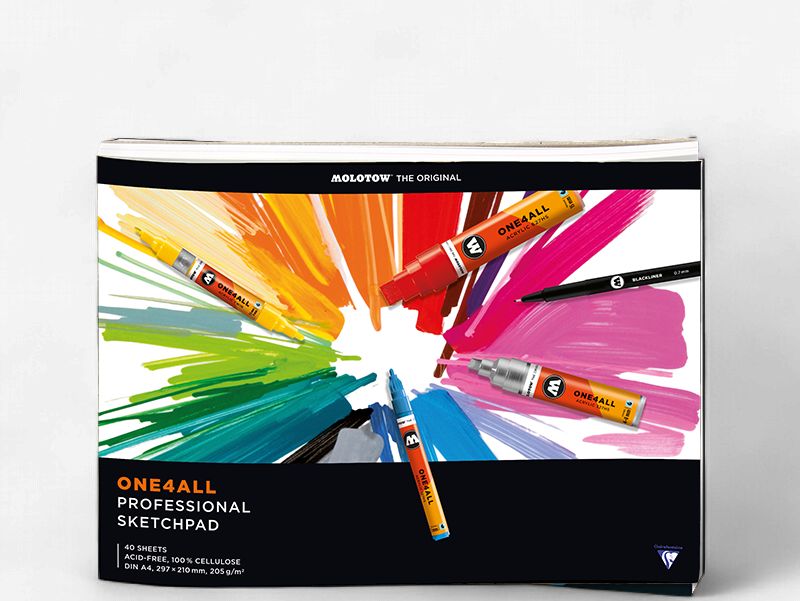 Molotow One4All Professional Sketchpad A4 Landscape
